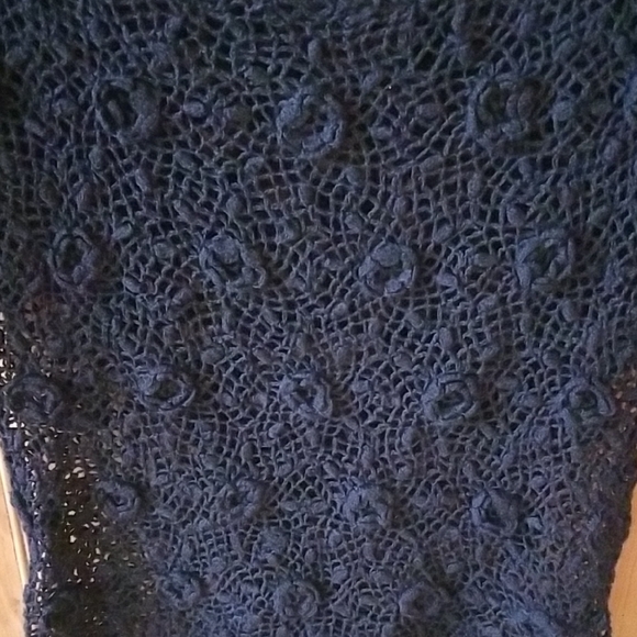 Black Crochet Top - Picture 2 of 3